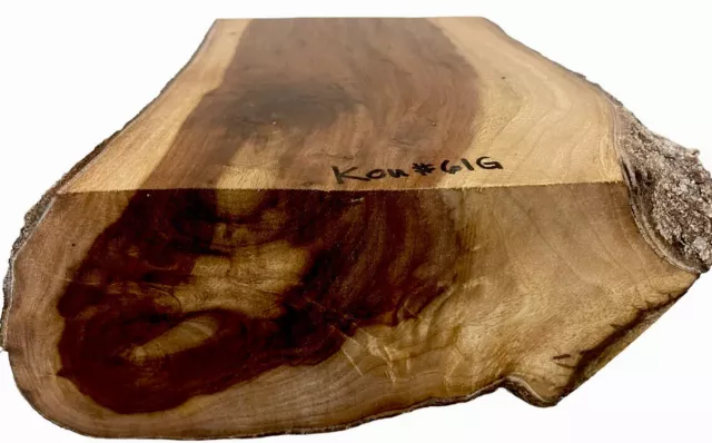MADERA KOU, madera hawaiana muy rara, cuencos, artesanías, talla en madera, espacios en blanco giratorios #61G