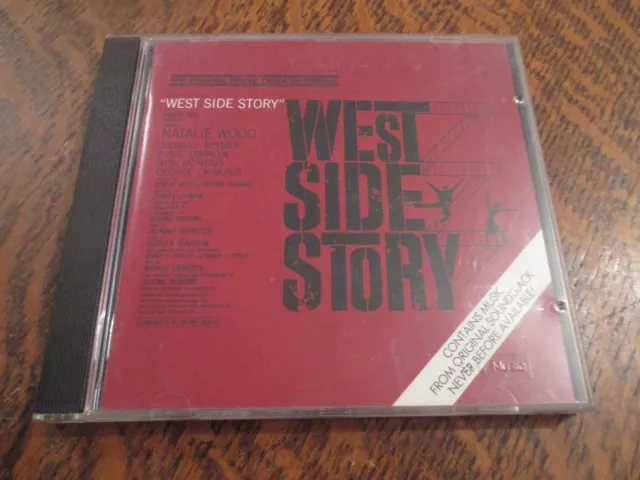 cd album original soundtrack recording west side story starring NATALIE WOOD