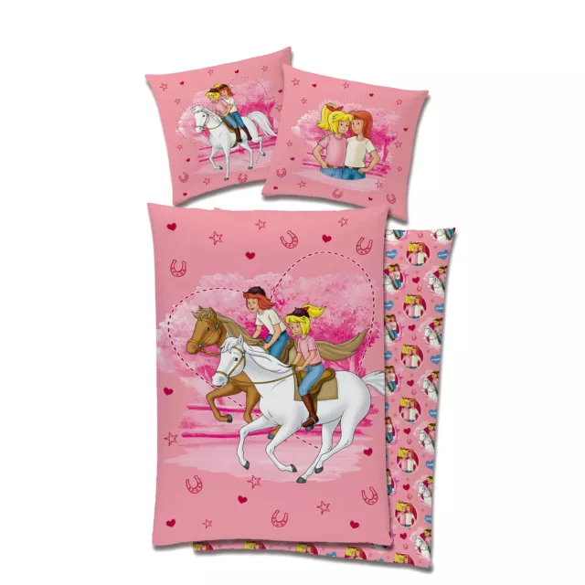 Linon Kids Bedding Bibi and Tina Friends 135x200 Bedding Bedding Reinforced