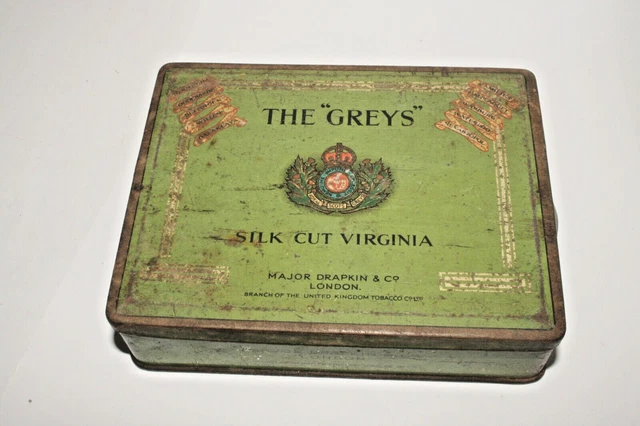 the greys silk cut virginia tobacco tin Vintage ANCIENT Royal Scots CIGARETTE File:The greys silk cut virginia