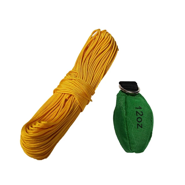 Brand New Arborist Lineman 2Mm X 150Ft Throw Line & 12Oz Cordova Throw Weight
