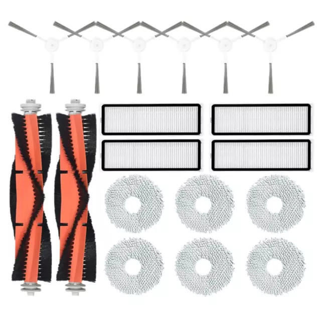 18 Piezas para  Robot Aspirador S10+ /S10 Plus Aspiradora Cepillo Lateral P9501