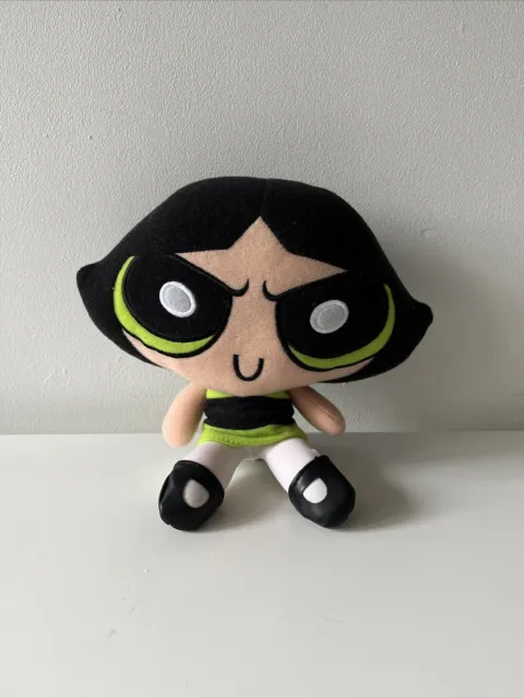 Powerpuff Girls Buttercup Plush (Approx 19cm)  Talking - Works - Cartoon Network