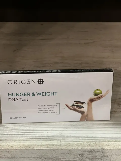 Origin3n - Prueba de ADN de hambre y peso - Kit de colección - Nuevo - Sellado