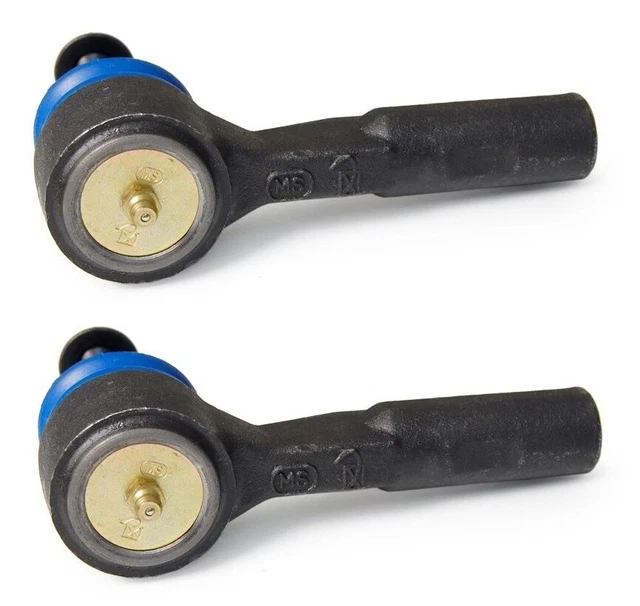 Set of 2 Front Outer Tie Rod Ends Mevotech For Impala w/o Variable Assist Steer