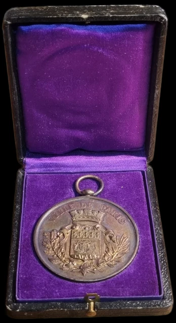 Médaille De La Ville De Paris – 1984, Par Maurice Delannoy (J.-C. CHARLES), Bronze