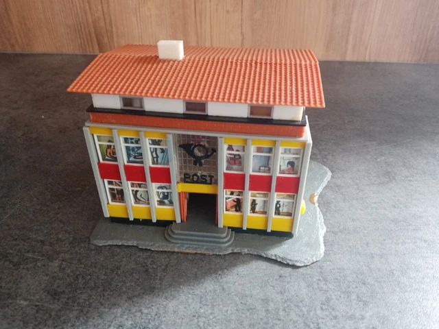 Maquette train HO, MKD le village, la mairie ref 604, neuve à monter - Modélisme