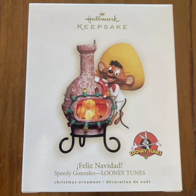 Feliz Navidad Speedy Gonzales Looney Tunes Hallmark Keepsake Ornament 2007