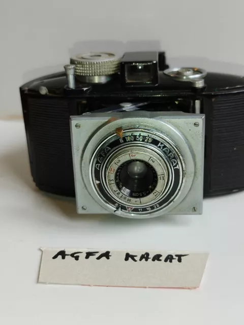 Macchina Fotografica AGFA KARAT con custodia-Vintage