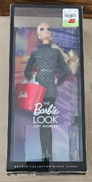 THE Barbie LOOK 2012 "CITY SHOPPER" BLACK LABEL COLLECTOR DOLL #X8258 NEW In BOX