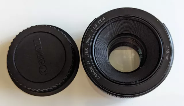 Lente Canon EF 50 mm f/1,8 STM