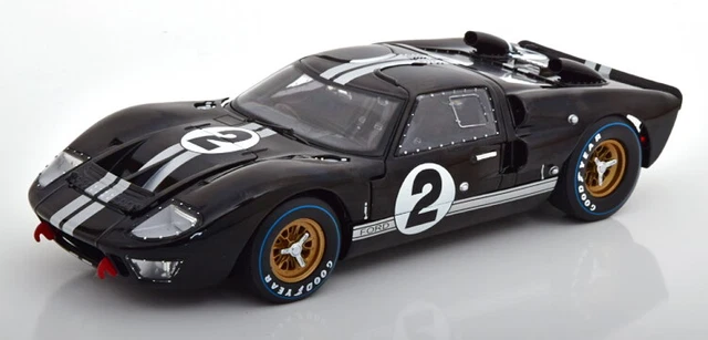 Shelby Collectibles 1/18 Ford Usa Gt40 Le Man 1966 Winning Car Mkii Team