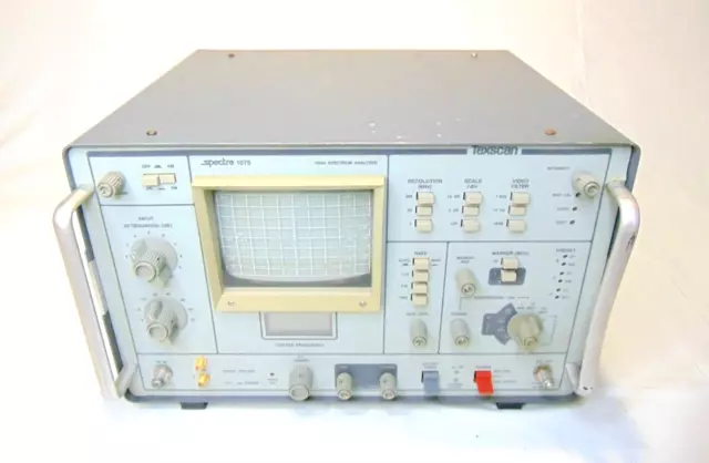 Texscan Spectre 1075 1GHz Spectrum Analyzer ( Powers On ) Pls Read