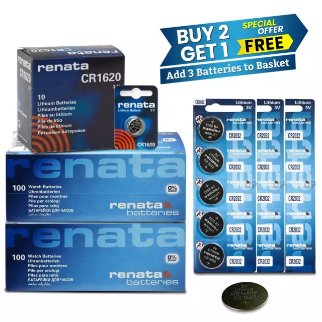 All Sizes Renata Watch Battery Swiss Made Silver Oxide Renata Batteries Cell