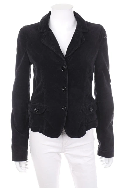 AJ ARMANI JEANS Blazer in velluto a coste stretch I 42 = D 38 blu scuro