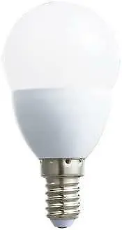 LED 3W 32W Eq Golf Ball Mini Globe Bulbs Warm White Light E14 UK