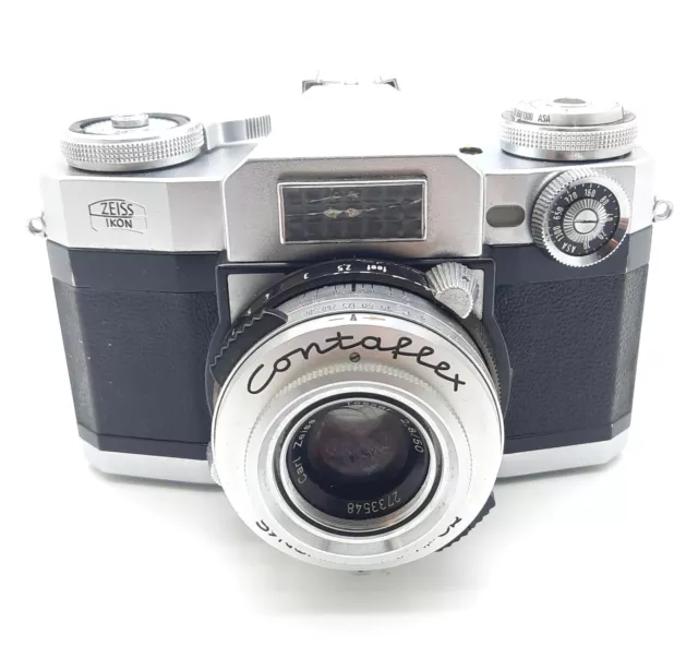 Super appareil photo argentique ancien Allemand ZEISS IKON CONTAFLEX