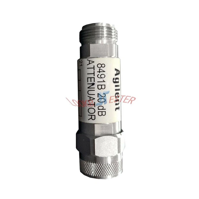ONE Agilent 8491B 20dB DC-18GHz Attenuator Used