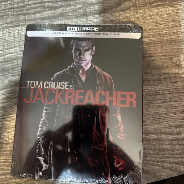 Jack Reacher (2012) Best Buy Exclusive 4K Steelbook (4K UHD + Bluray + Digital)