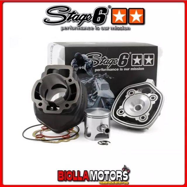 S6-7214043 Cilindro Stage6 Street Race 70Cc D.47 Gilera Runner Sp 50 2T Lc 2006-