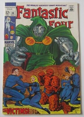 Fantastic Four #86 Dr. Doom Marvel Comics 1969