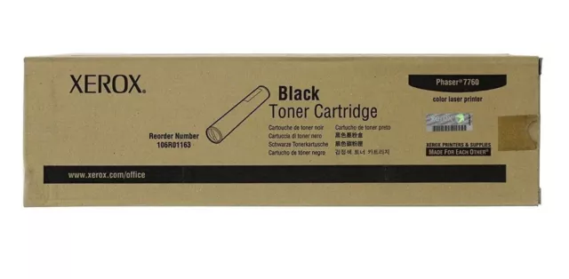 Genuine Xerox Phaser 7760 - High Capacity Toner Cartridge (32,000 Pages) - 106R0