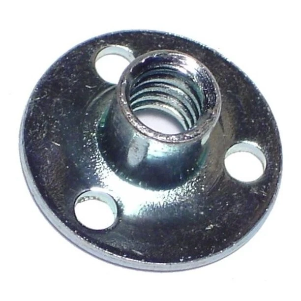 #10-32 x 5/16" Zinc Brad Hole Tee Nuts TNS-068 (16 pc per box)