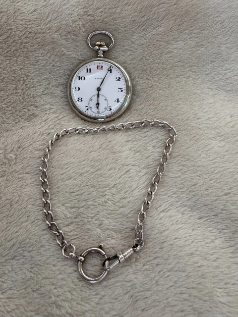 OROLOGIO DA TASCA ZENITH GRAND PRIX PARIS 1900 Funziona