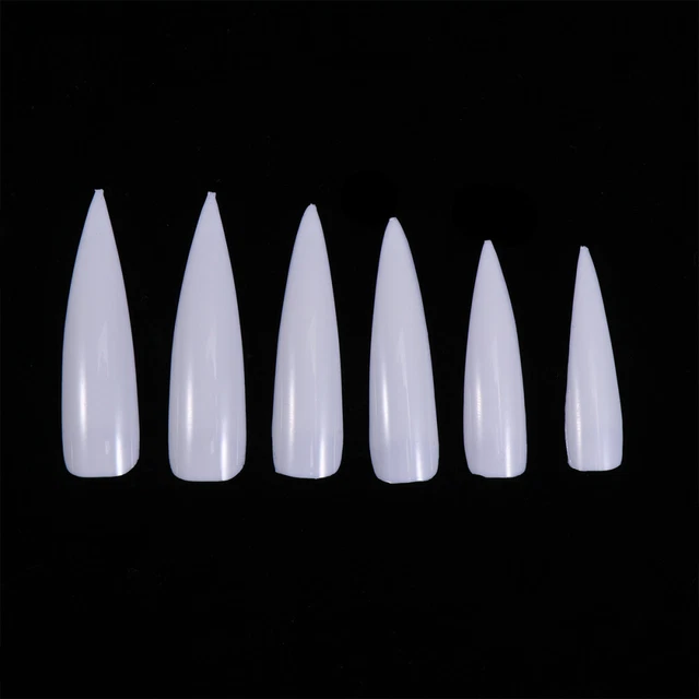 500 pz punte complete per unghie forniture arte bara moda manicure fiocco