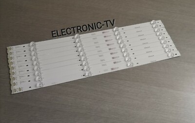 10 BARRETTES LEDS  POUR THOMSON 65UC6596 