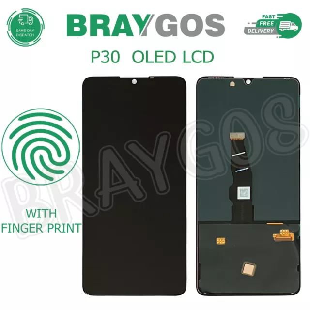 For HUAWEI P30 ELE-L09 ELE-L29 OLED LCD Display Assembly Touch Screen Digitizer
