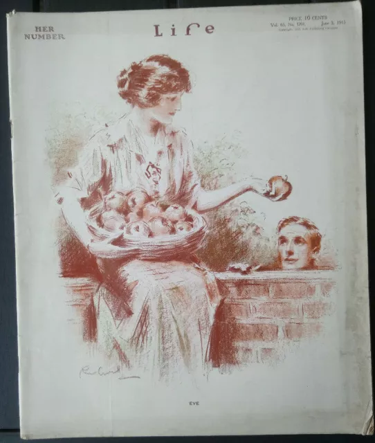 Life Magazine Vol. 65 No. 1701 - June 3, 1915