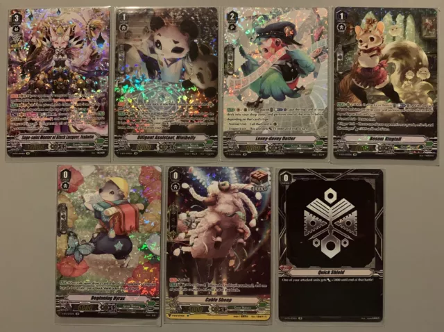 Cardfight Vanguard V-Bt11 Great Nature Sp Set Isabelle Minibelly Lovey-Dovey