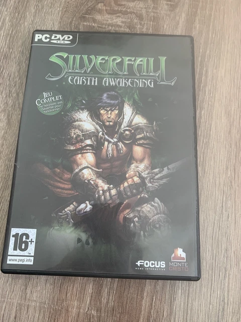 JEU PC DVD ROM SILVERFALL EARTH AWAKENING très bon état