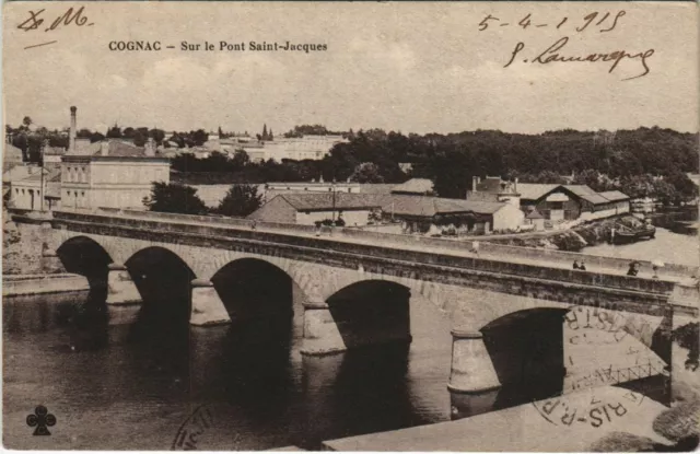 CPA Cognac- Sur le Pont St Jacques FRANCE (1074118)