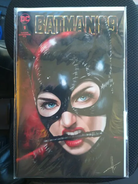 BATMAN 89 #1 NM CARLA COHEN MEGACON TRADE LE 3000 DC Catwoman black cat joker