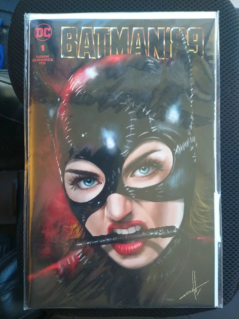 BATMAN 89 #1 NM CARLA COHEN MEGACON TRADE LE 3000 DC Catwoman black cat joker
