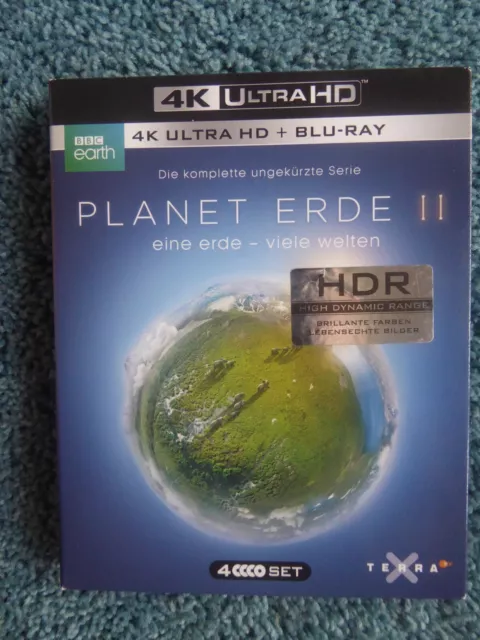 Planet ERDE II 4k ULTRA HD + BLUE RAY 4 SET