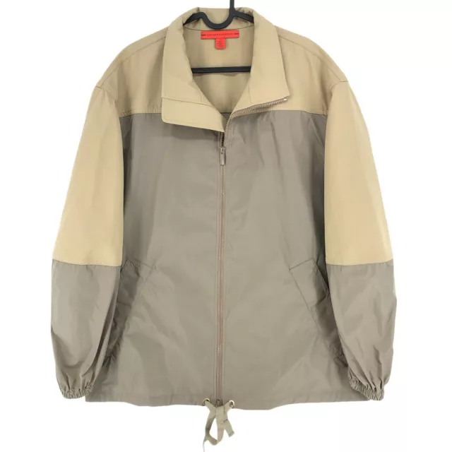 Tommy Hilfiger Colección Marrón Grande Chaqueta Lluvia Talla 36