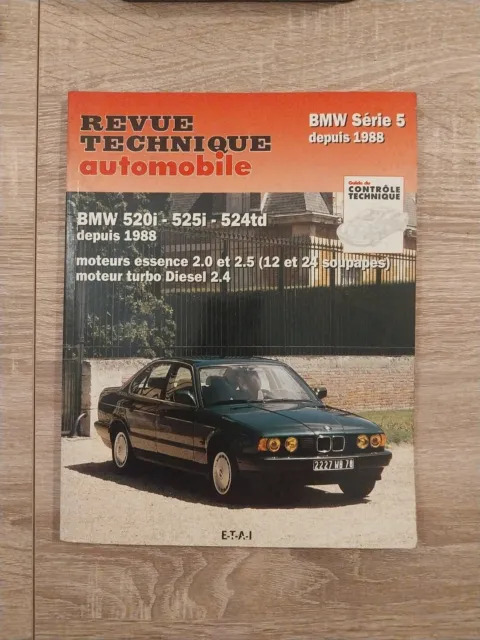 Bmw série 5 revue technique automobile etai rta - Autres Livres, K7 et DVD  (10403236)