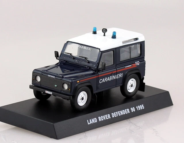 DE AGOSTINI scala 1:43 Land Rover Defender 90 Carabinieri die-cast
