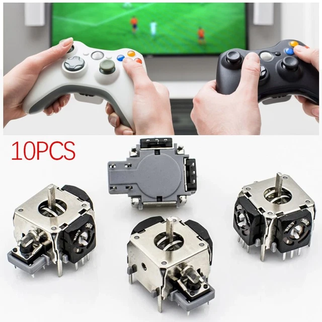 Handle Analog Stick Wireless Controller Thumbstick 3D Joystick For Xbox 360
