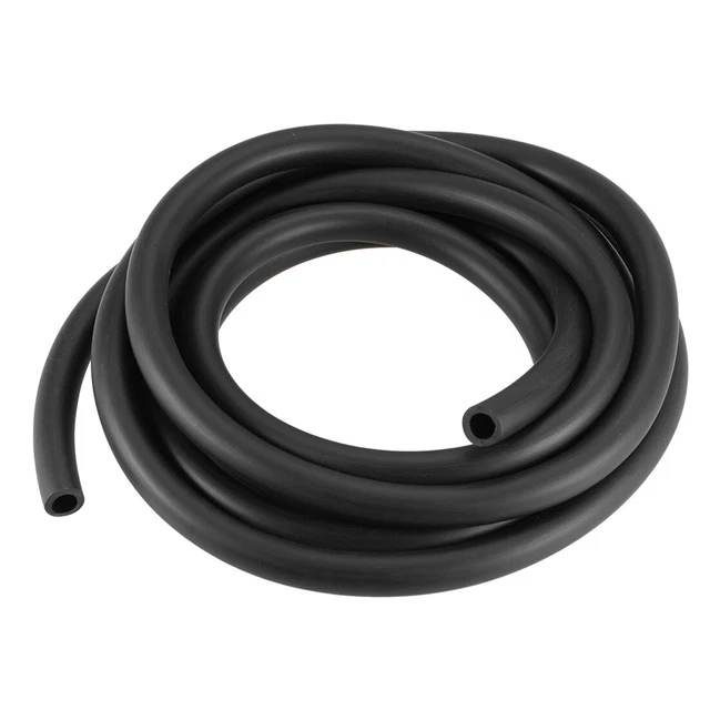 Black Line Hose Tube 8mm(5/16") ID x 12mm(15/32") OD 8.2ft 2.5M Water Hose