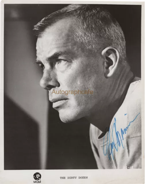LEE MARVIN 10 x 8 Inch Autographed Photo - High Quality Copy Of Original (a)
