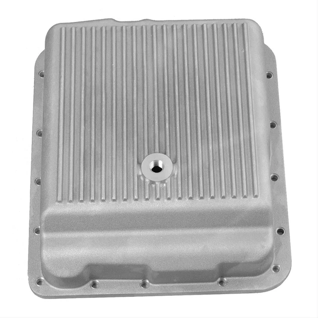 Summit Transmission Pan Deep Aluminum Natural Finned GM 700R4 4L60 4L60E Ea