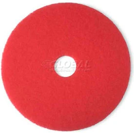 3M 20" Buffing Pad, Red, 5 Per Case 3m 7000000663 50048011083952 Red