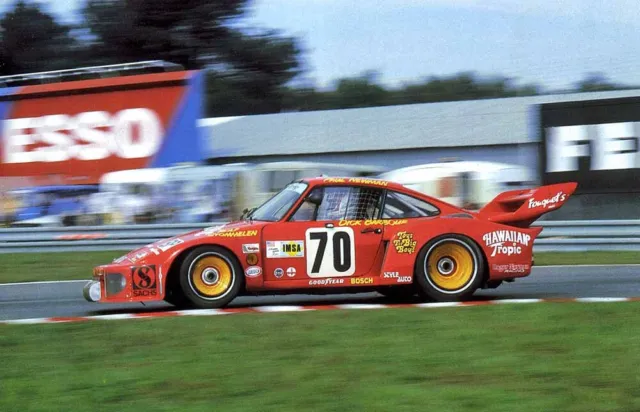 Paul Newman. 1979 Le Mans, Porsche 935, A3 Photo