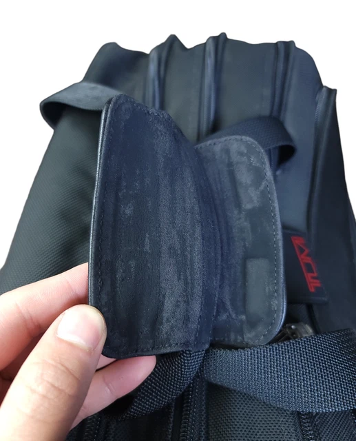 Tumi Alpha Black 2 Wheeled Ballistic Nylon Garment Travel Carry On Luggage Bag 10