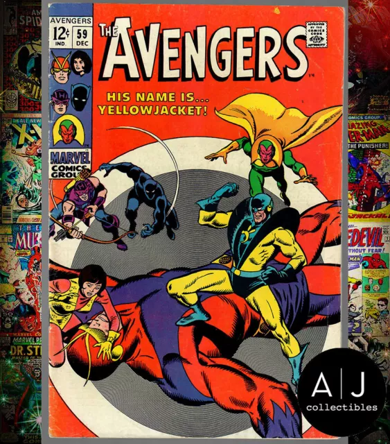 Avengers #59 FN/VF 7.0 (Marvel)