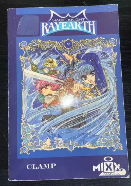 Magic Knight Rayearth #2 by Clamp Staff (1999, Trade Paperback)